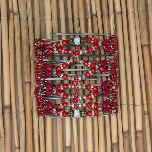 roter Ndalena Deluxe Rhino mit 9 Zähnen