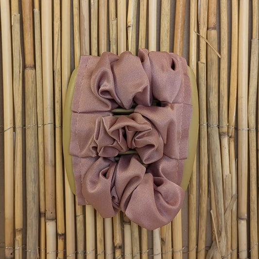 African Butterfly "Stoff" mit rosa Stoff beige