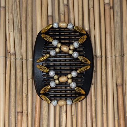 golden silberner Dalena Butterfly Standardgröße – für feines bis normales Haar, ab Schulterlänge und länger