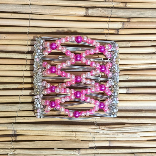 Rhino "Ndalena" groß mit rosa-pinken Kunstperlen