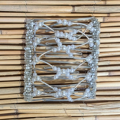 Rhino "Beada Tube" extragroß weiße Kunstperlen